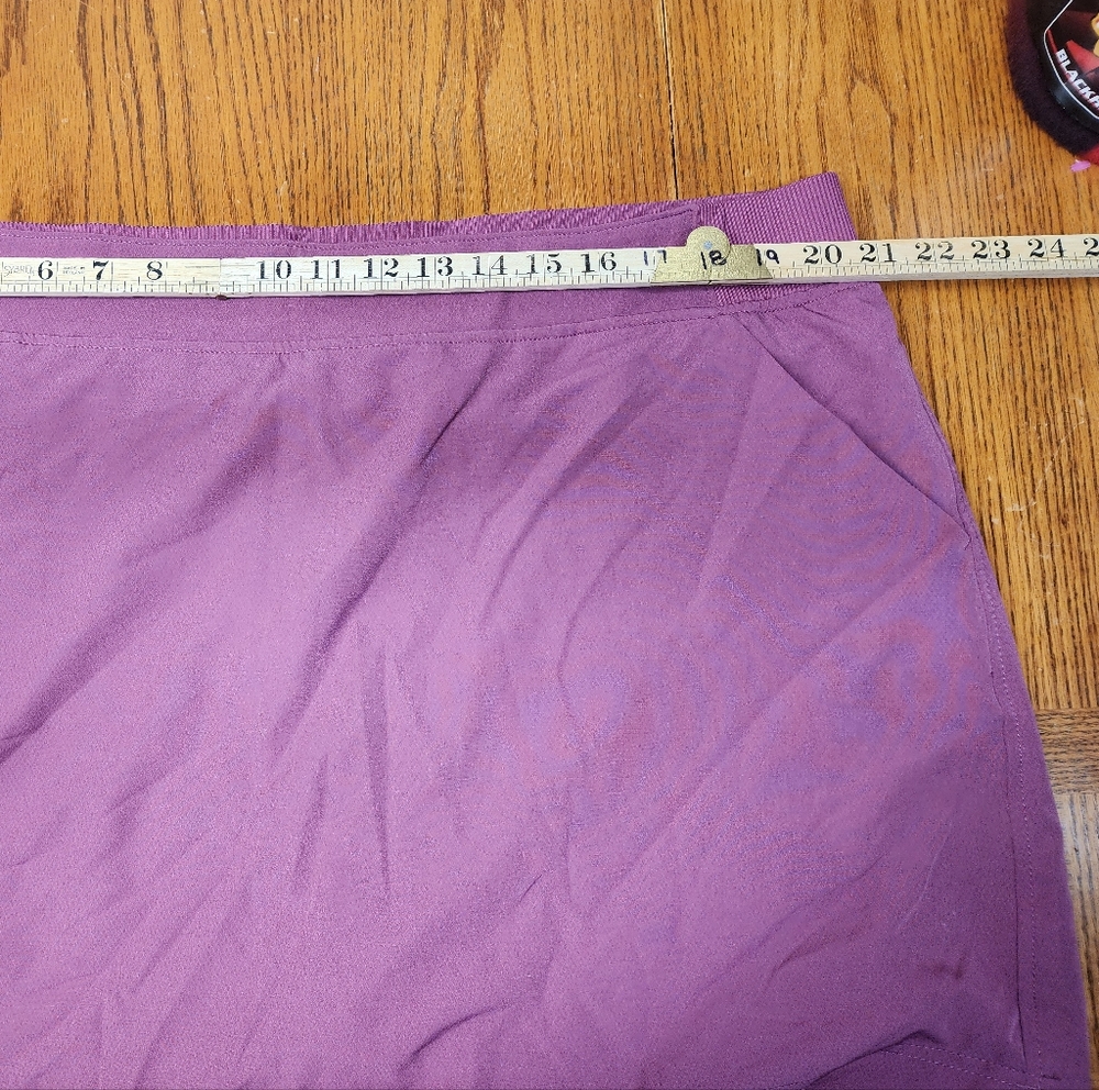 32 Degree Cool Violet Purple Skort Plus Size XXL - Picture 8 of 9